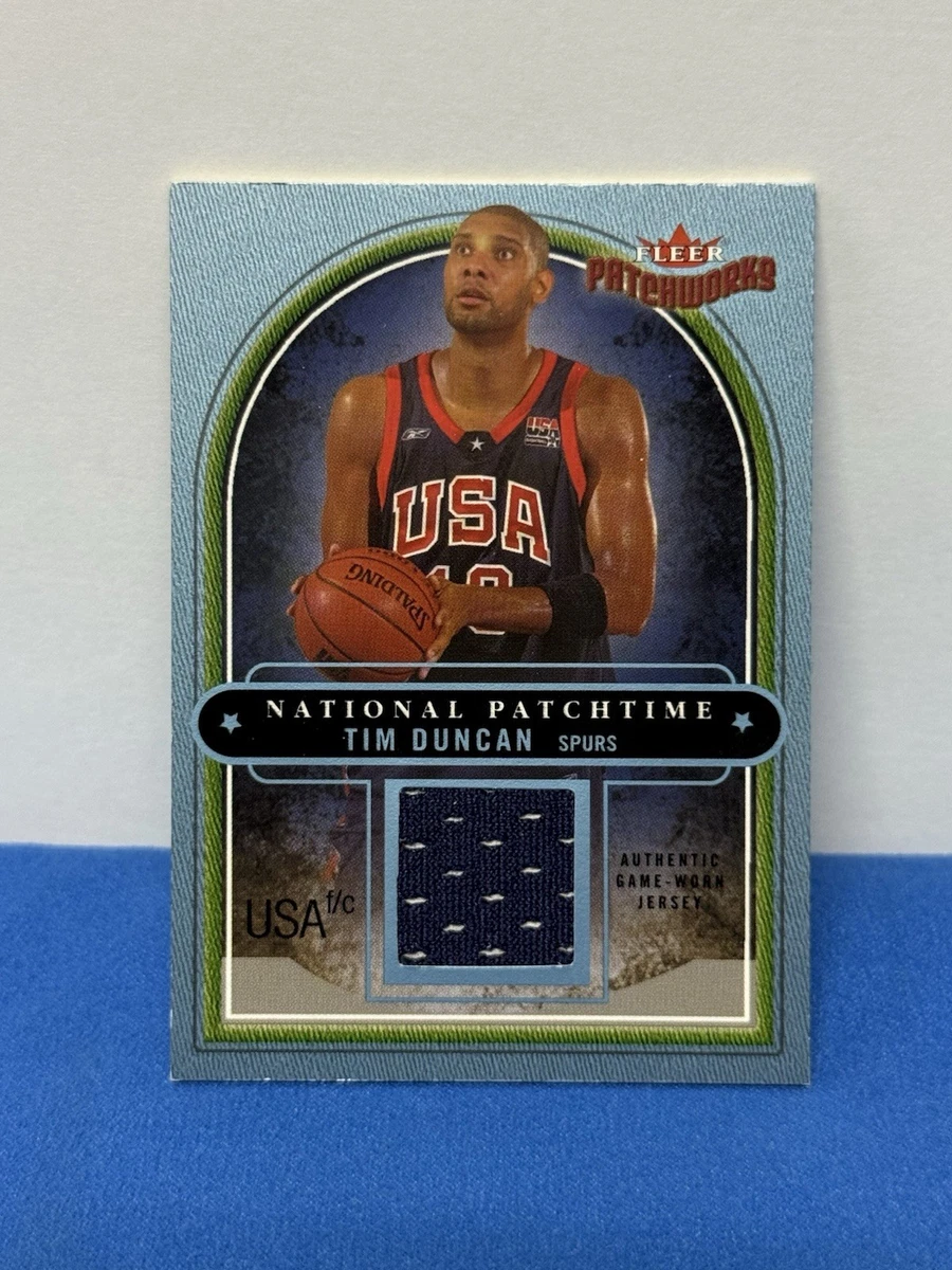2003-04 Fleer Patchworks - Tim Duncan #NP/TD for sale | eBay