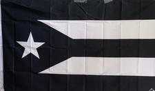 PUERTO RICO, 3'x5' FLAG, 250 D POLY, 2 BRASS GROMMETS, 4 LINED STITCH, BEST, NEW