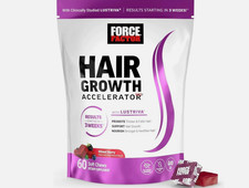 Force Factor Lustriva Hair Growth Accelerator Soft Chews 60 Count