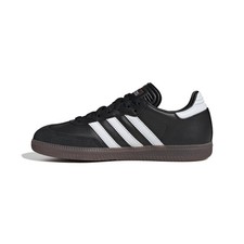 Adidas Kids Samba Indoor Soccer Shoes Black White Gum Size 6 Big Kid New