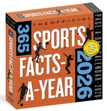 Official 365 Sports Facts-A-Year Page-a-Day® Calendar 2026 by Workman Calendars
