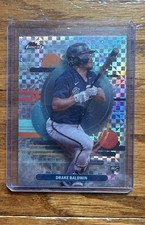 2025 Topps Finest - Uncommon Drake Baldwin #183 Checkerboard Refractor (RC)