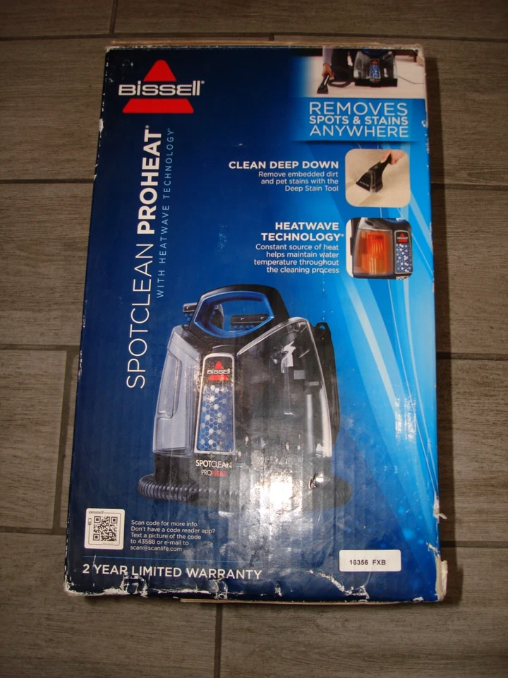 NEW BISSELL SpotClean ProHeat Pet / Furniture Portable Carpet Cleaner #5207U - Image 3 of 4
