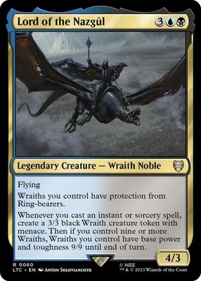 1x Lord of the Nazgul - Commander: The Lord of the Rings: Tales of Middle-earth