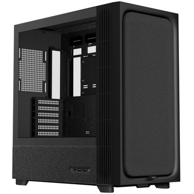 TRYX FLOVA F50 PC-Gehäuse, Midi-Tower, ATX, Tempered Glass - schwarz