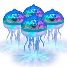 Solar Jellyfish Pool Rgb Led Lights - Float Or Hang For Pool Pond Or Garden