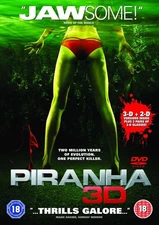 Piranha 3D (DVD) Elisabeth Shue Jerry O'Connell Ving Rhames (UK IMPORT)