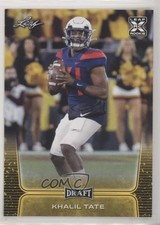 2020 Leaf Draft Gold Khalil Tate #46 00jz