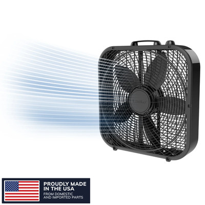 B20301 Cool Colors 20'' Box Fan