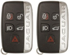 2 Pk For Select Jaguar Oem 5 Buttons Smart Keyless Remote Key Fob Hk83-15k601-aa 2 Pk For Select Jaguar Oem 5 Buttons Smart Keyless Remote Key Fob Hk83-15k601-aa