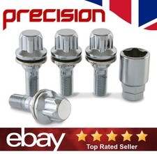 Locking Wheel Nuts Bolts for Peugeot Alloys