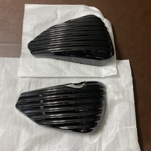 2004 - 2006 SPORTSTER XL883 XL1200 OEM OIL TANK & Battery Box Cover Wavy A1