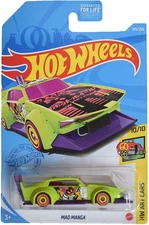 Manga Style Green 159/250 Art Cars 10/10 Die-Cast Hot Wheels