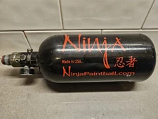 NINJA 48CI 3000PSI PAINTBALL AIRSOFT HPA AIR TANK  + REG / GAUGE