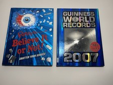 Guinness Book of Records and Ripleys Believe It Or Not Book
