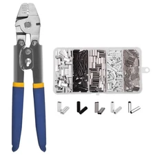 Fishing Crimping Tool, Fishing Line Crimping Kit Stainless Steel Fishing Crim...