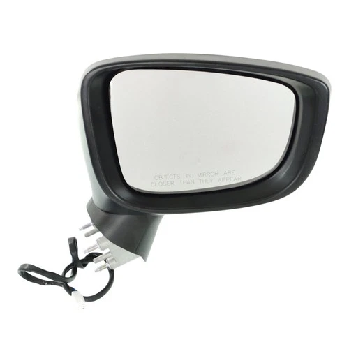 Mirror For 2014-2016 Mazda 3 and 3 Sport Right Manual Fold Paintable Passenger