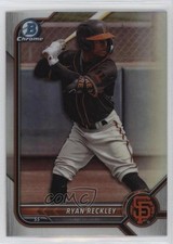 2022 Bowman Draft Chrome Refractor Ryan Reckley #BDC-108 1u6