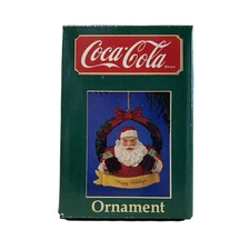 1989 Coca-Cola Santa Claus Christmas Ornament – #36033 – Willitts Galleries