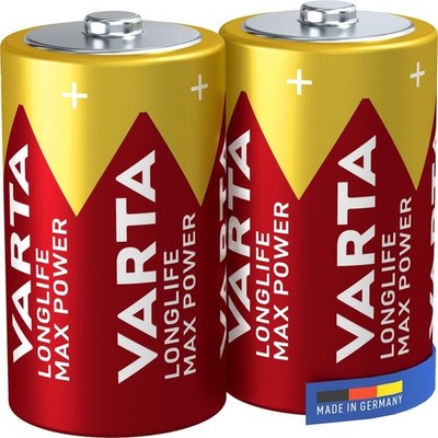 10 Varta Longlife Max Power D Mono LR20 Batterie Alkaline Batterien - **BattG!**