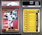 2025 Topps Chrome - 1990 Topps Baseball Aaron Judge #90CB-11 NY Yankees PSA 7