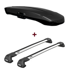 Dachbox Thule Vector Alpine + Dachträger Thule für Mercedes CLA Coupe C117