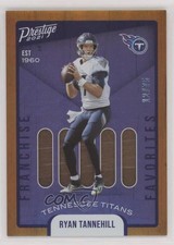 2021 Prestige Franchise Favorites Xtra Points Orange 12/75 Ryan Tannehill #6 7l6