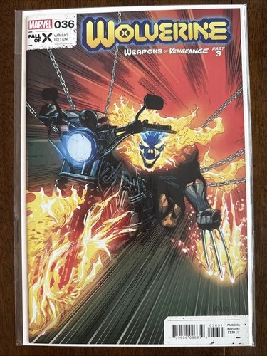 WOLVERINE #36 YU VARIANT MARVEL 2023 1st APP HELLVERINE