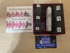 Vintage Motorcycle Spark Plug Thread Repair Kit - New .
