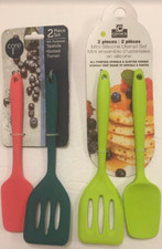 Silicone Mini Spatula Sets, Assorted Brands Colors, Select