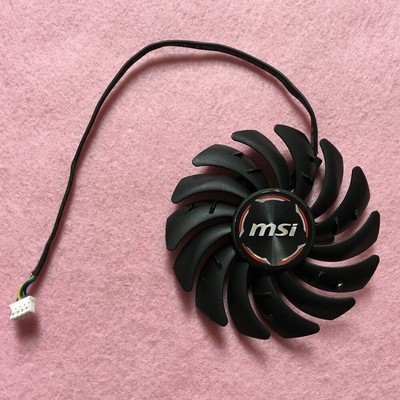 85mm MSI Geforce RTX 2070 SUPER 2080 2080Ti GAMING X TRIO Single Fan 4Pin R266a