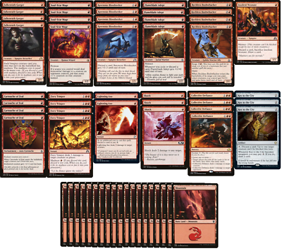 ELITE Mono Red Aggro Deck - Modern - Powerful - 60 Cards - MTG - Ready to Play!! | eBay ELITE Mono Red Aggro Deck - Modern - Powerful - 60 Cards - MTG - Ready to Play!! | eBay
