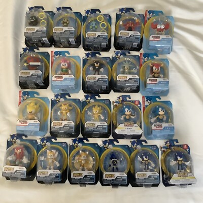 Brand New Jakks Pacific Sonic The Hedgehog 21 Characters Figures 2.5  Chao Amy
