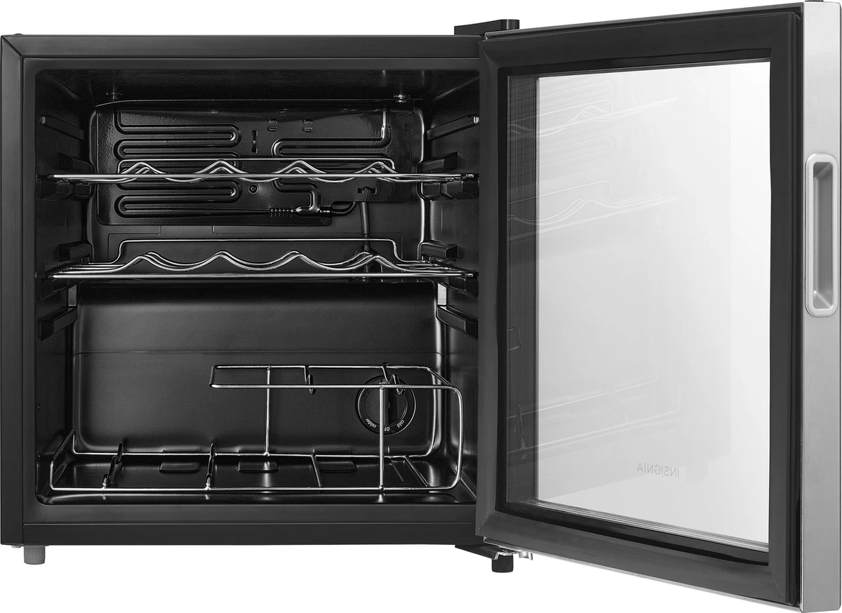 Insignia glass 2024 door mini fridge
