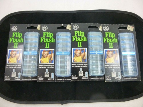 GE Flip Flash II 4 confezioni 32 flash nuovo vecchio magazzino  - Foto 1 di 2