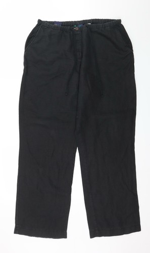 Boden Womens Black Trousers Size 18 L32 
