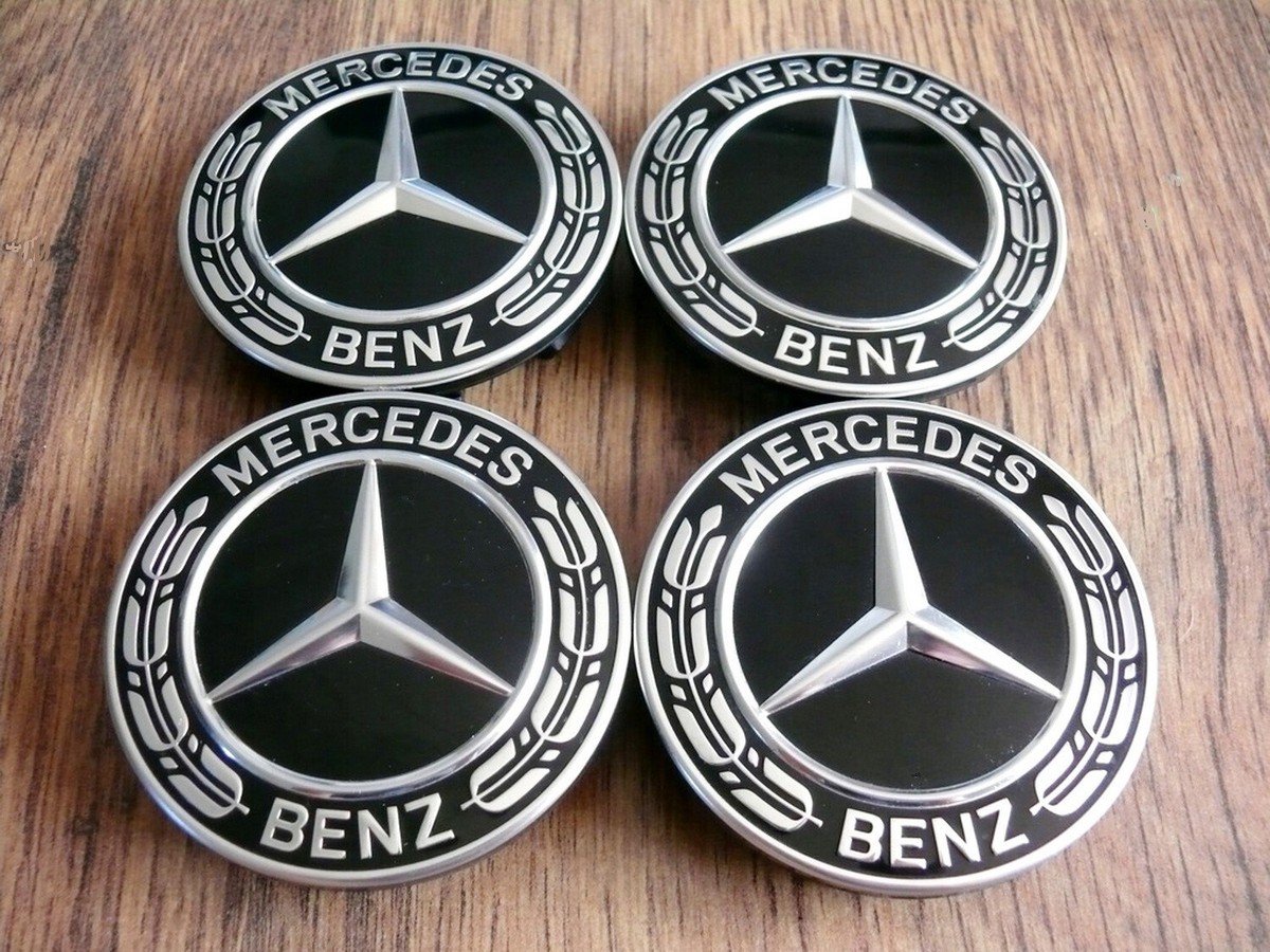 4x Mercedes 75/65 mm W167 GLS GLE Felgendeckel, wheel center caps  