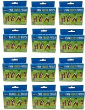 Lot of 12 x Packs Pain Relief Patch 20 Patches In Each Box BRANDNEW SEALED PACK