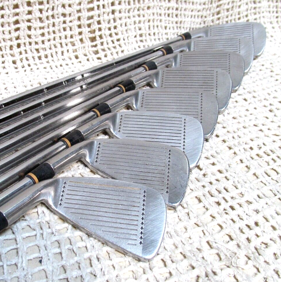 PowerBilt TPS 6.0 Oversize (3 PW) 8 Piece Iron Set RH Firm Flex Steel Shafts eBay