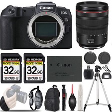 Canon EOS RP Mirrorless Camera 24-105mm f/4 L IS USM Lens -LOADED KIT