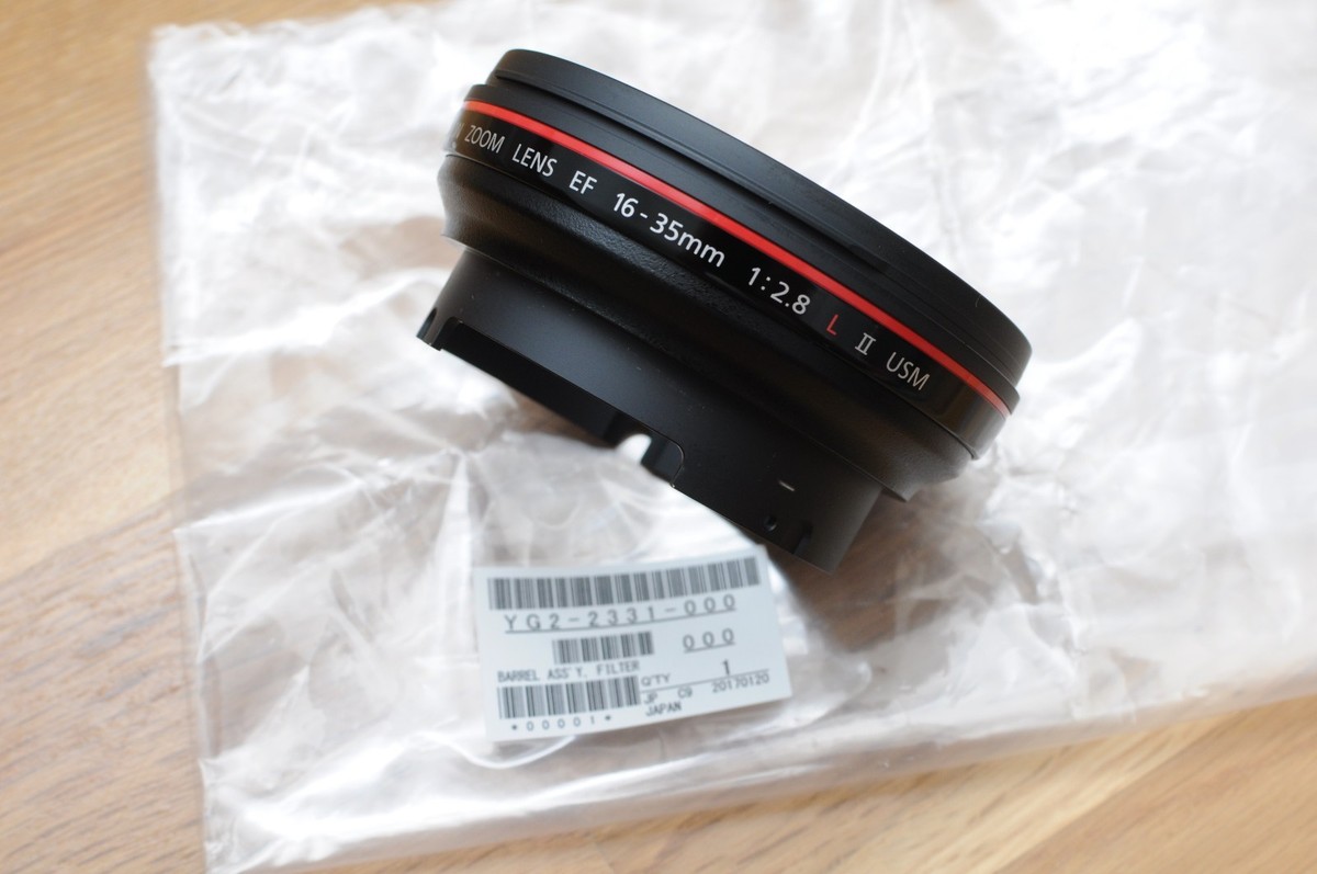 Canon EF 16-35mm 1:2.8 L II USM Front Filter Barrel Part