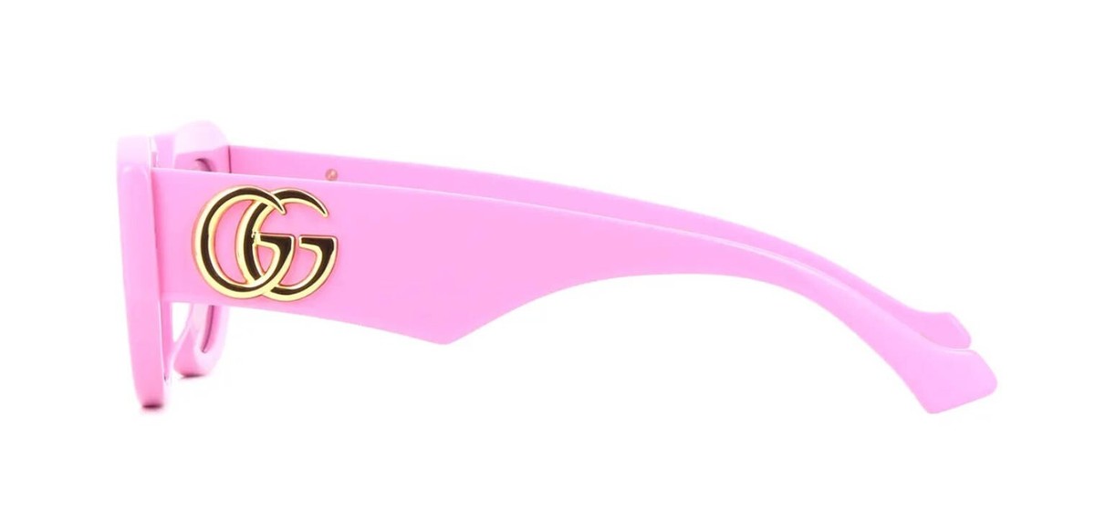 Gucci GG1421S Pink/Light Pink (004) Sunglasses | eBay