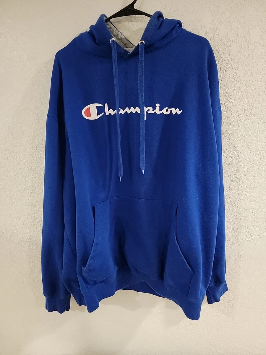 Champion sales hoodie blue