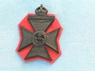 WW2.The Kings Royal Rifle Corp plastic cap badge.