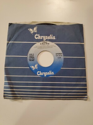 Huey Lewis And The News Finally Found A Home/ I Want A New Drug 45 RPM
