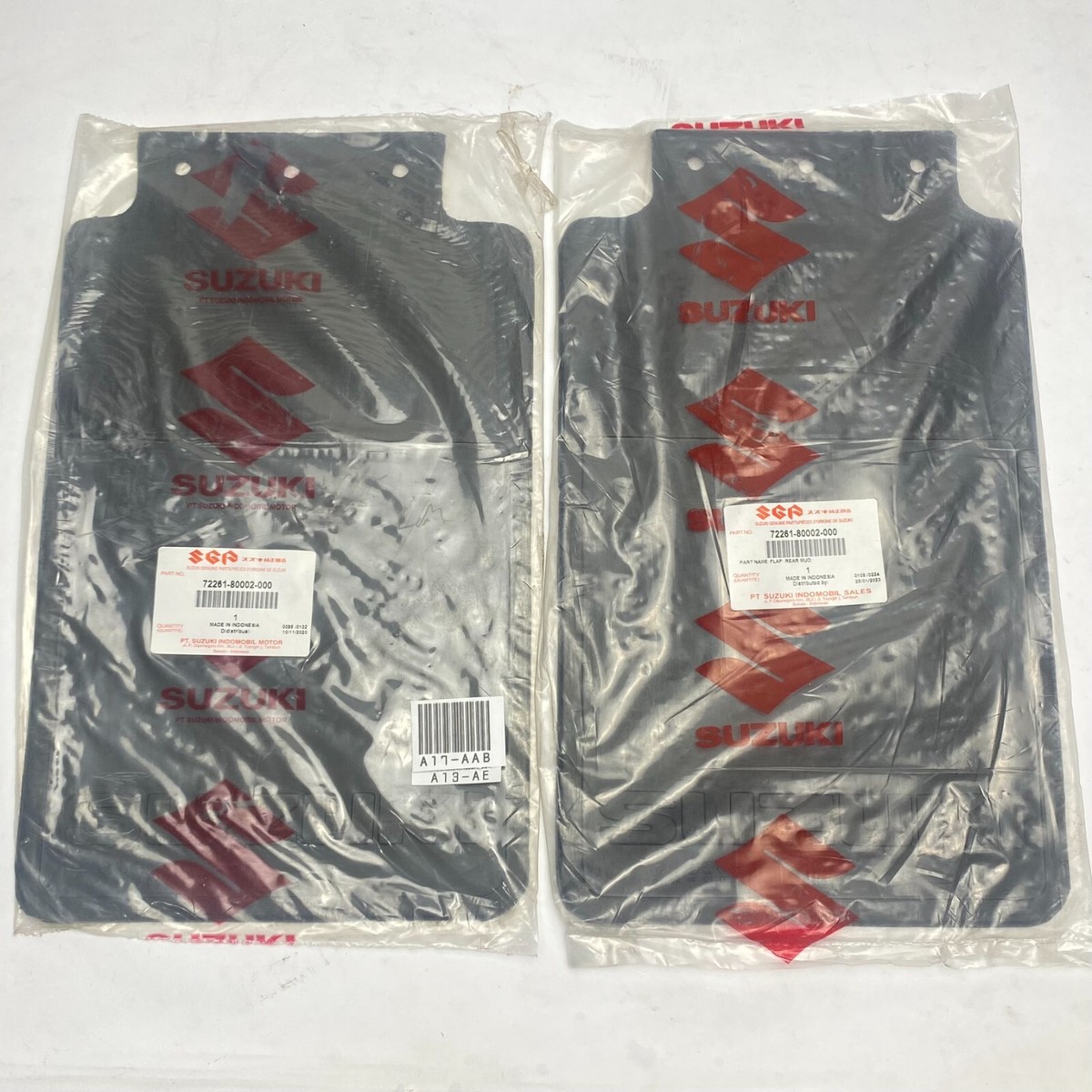 Suzuki Jimny Samurai SJ410 SJ413 Sierra Maruti Rear Mud Flap Pair