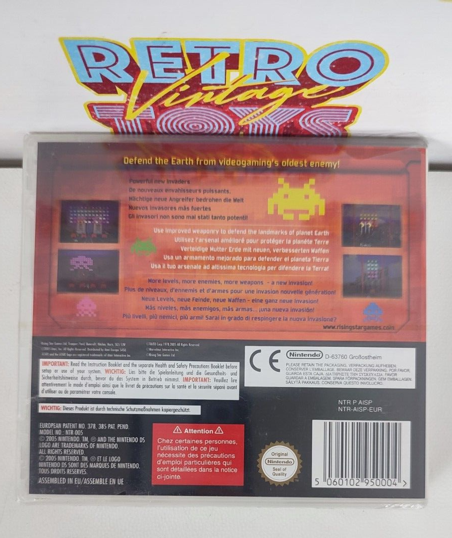 Nintendo DS game - Space Invaders Revolution EN/GER boxed for sale