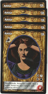 Amisa x5 Follower of Set AH VTES Jyhad