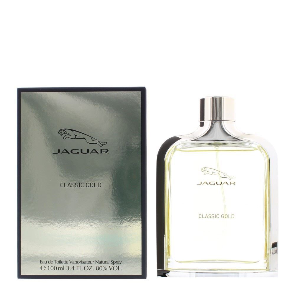 Jaguar Classic Gold Eau de Toilette 100ml Mens Fragrance UK