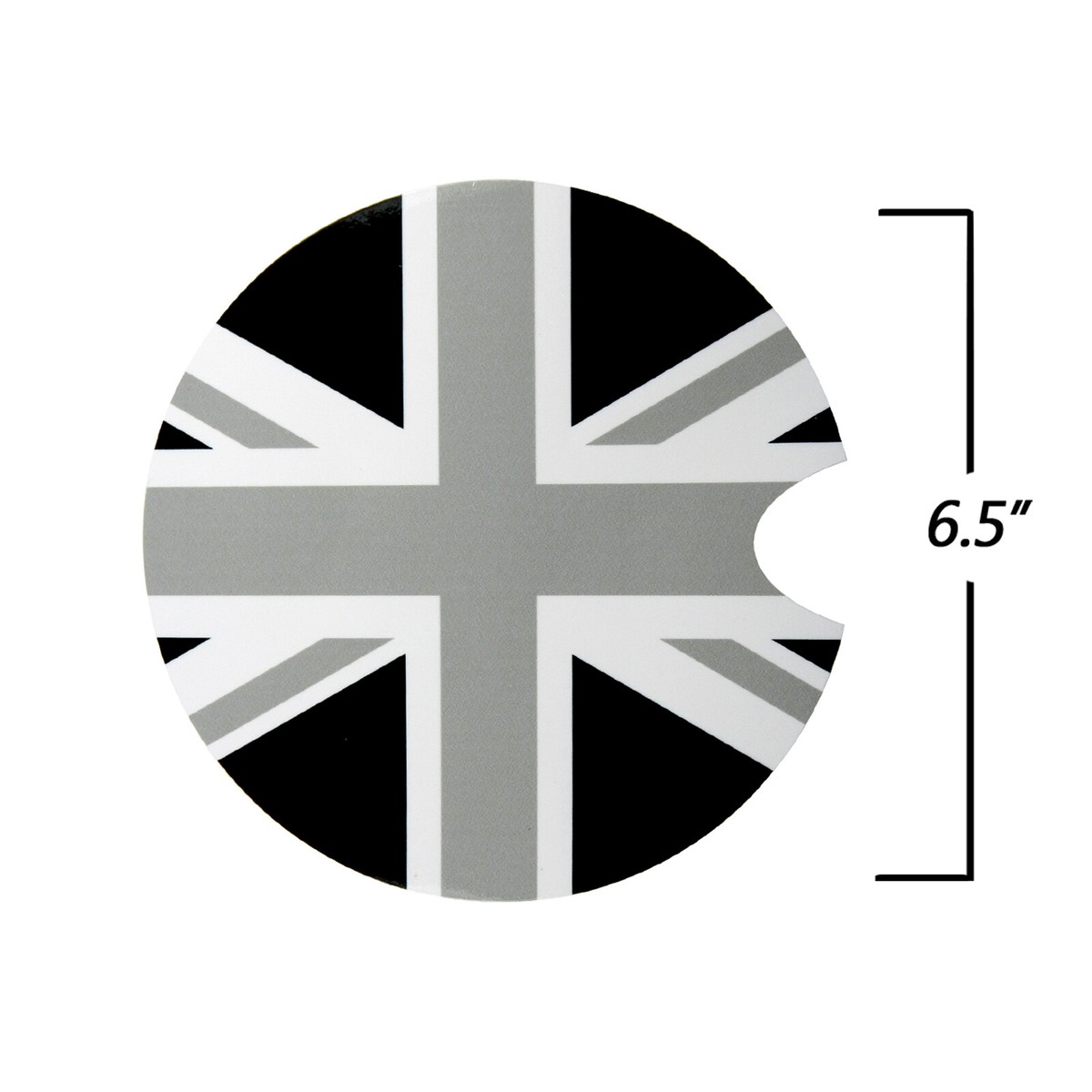 Union Jack UK Flag Style Gas Cap Cover Sticker Decal For Mini